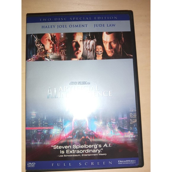 A.I Artificial Intelligence Two disc Special Edition DVD - Picture 1 of 6